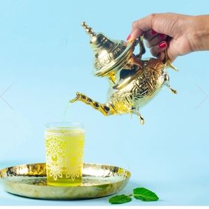 Globein Golden Hammered Teapot - Small